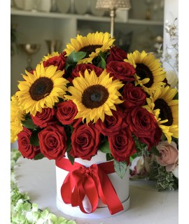 Caja decorada Alegría